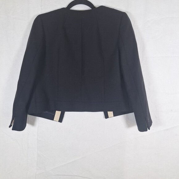 J Crew 100% wool jacket size 4 business professional - Picture 2 of 3